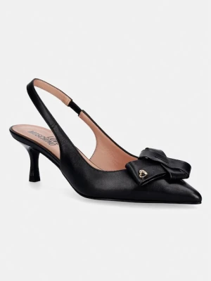 Love Moschino szpilki skórzane