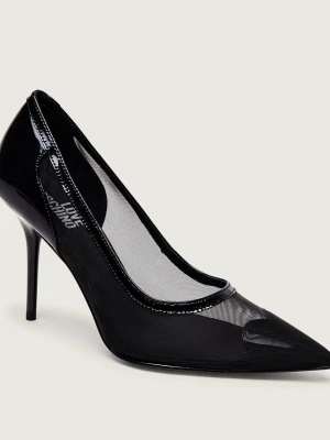 Love Moschino Szpilki | z dodatkiem skóry