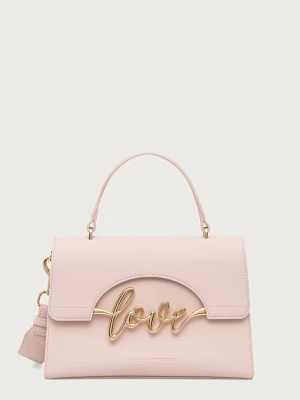 Love Moschino torebka crossbody damska różowy