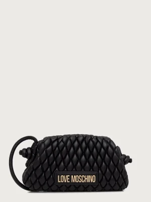 Love Moschino torebka crossbody damska skórzana czarny