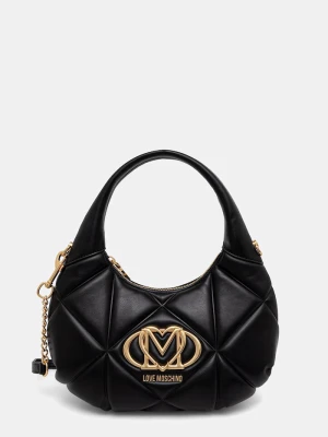 Love Moschino torebka crossbody damska z imitacji skóry czarny