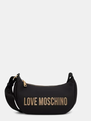 Love Moschino torebka crossbody damska z imitacji skóry czarny