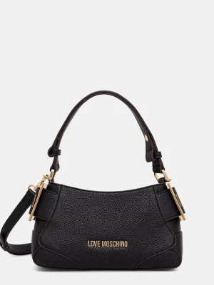 Love Moschino torebka crossbody damska z imitacji skóry czarny