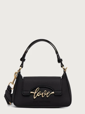Love Moschino torebka crossbody damska z imitacji skóry czarny