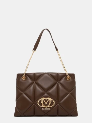 Love Moschino torebka damska brązowy