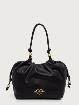 Love Moschino torebka damska skórzana czarny
