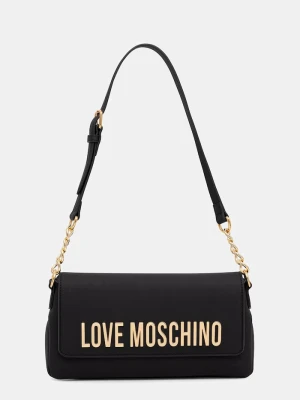 Love Moschino torebka damska z imitacji skóry czarny