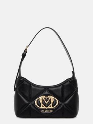 Love Moschino torebka damska z imitacji skóry czarny
