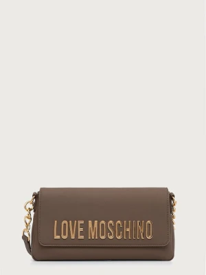 Love Moschino torebka damska z imitacji skóry różowy