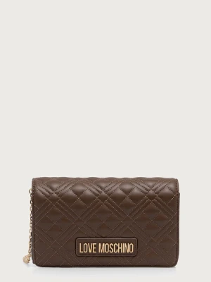 Love Moschino torebka damska z imitacji skóry zielony