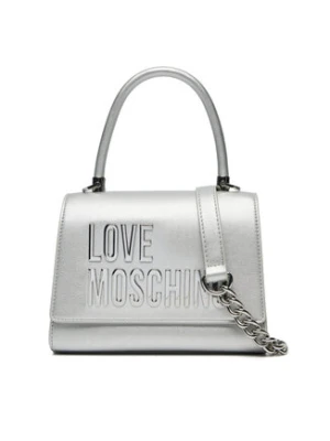 LOVE MOSCHINO Torebka JC4024PP1MKD196B Srebrny