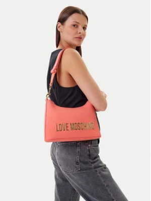 LOVE MOSCHINO Torebka JC4025PP1MKD0464 Koralowy