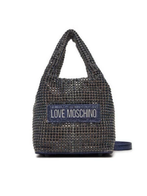 LOVE MOSCHINO Torebka JC4044PP1LLP176A Granatowy