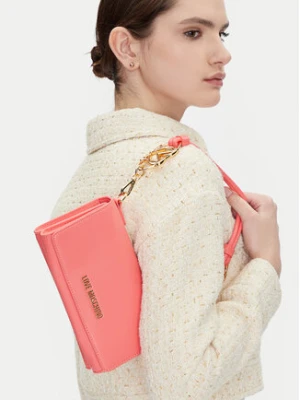 LOVE MOSCHINO Torebka JC4051PP1MLF0464 Koralowy