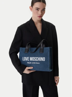 LOVE MOSCHINO Torebka JC4056PP1OLG170A Niebieski