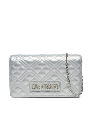 LOVE MOSCHINO Torebka JC4079PP1MLA196B Srebrny