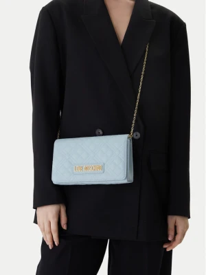 LOVE MOSCHINO Torebka JC4079PP1OLA0701 Błękitny Niebieski jasny