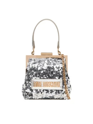 LOVE MOSCHINO Torebka JC4146PP0NKK190A Srebrny