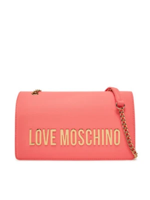 LOVE MOSCHINO Torebka JC4192PP1MKD0464 Koralowy