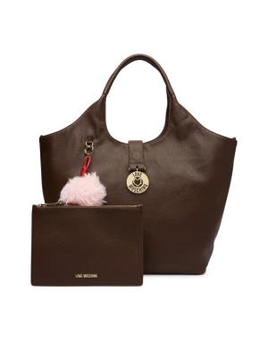 LOVE MOSCHINO Torebka JC4238PP0PKI0313 Brązowy ciemny