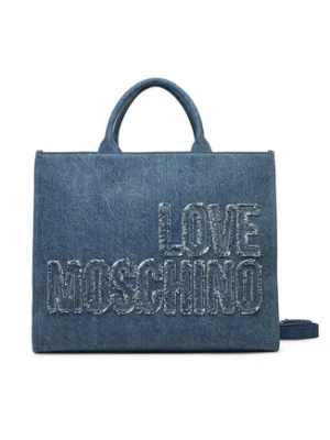 LOVE MOSCHINO Torebka JC4242PP0MKM0750 Niebieski