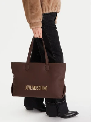 LOVE MOSCHINO Torebka JC4395PP0NKD031A Brązowy