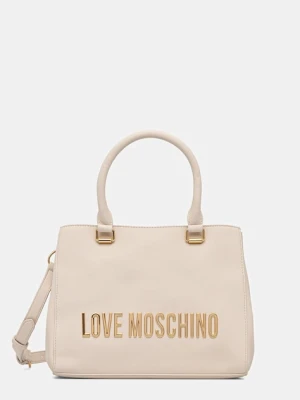 Love Moschino torebka kolor beżowy JC4022PP0NKD0110