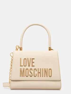 Love Moschino torebka kolor beżowy JC4024PP1