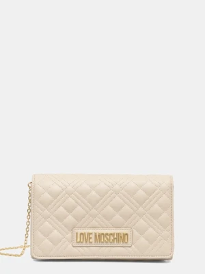 Love Moschino torebka kolor beżowy JC4079PP1NLA0110