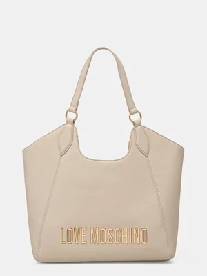 Love Moschino torebka kolor beżowy JC4165PP1