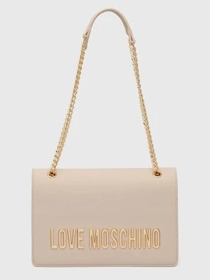 Love Moschino torebka kolor beżowy JC4192PP1LKD0000