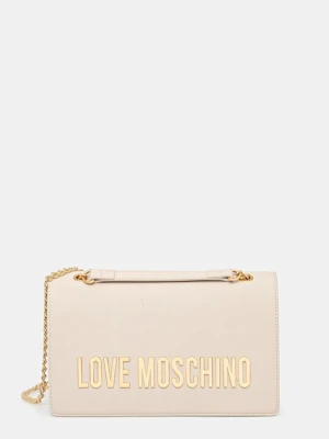 Love Moschino torebka kolor beżowy JC4192PP1NKD0110