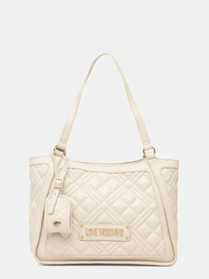 Love Moschino torebka kolor beżowy JC4206PP0MLA0110