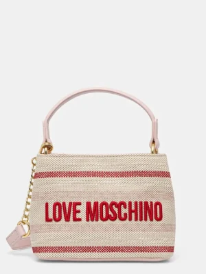 Love Moschino torebka kolor beżowy JC4240PP0MKO110A