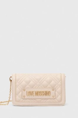 Love Moschino torebka kolor beżowy JC5681PP1LLA0000