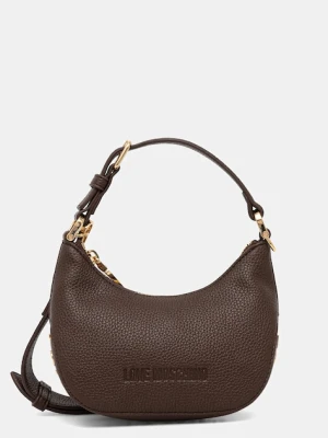 Love Moschino torebka kolor brązowy JC4019PP1NLT0301