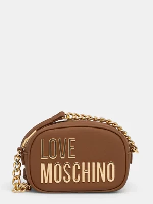 Love Moschino torebka kolor brązowy JC4026PP1