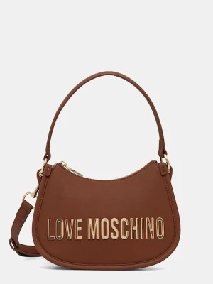 Love Moschino torebka kolor brązowy JC4027PP1NKD0312