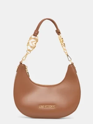 Love Moschino torebka kolor brązowy JC4048PP1