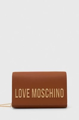 Love Moschino torebka kolor brązowy JC4103PP1LKD0000