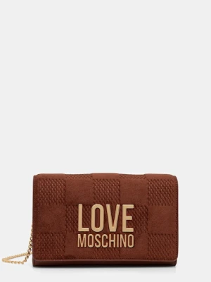 Love Moschino torebka kolor brązowy JC4127PP0NKB120A