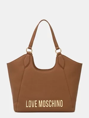 Love Moschino torebka kolor brązowy JC4165PP1