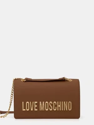 Love Moschino torebka kolor brązowy JC4192PP1