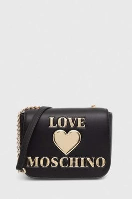 Love Moschino torebka kolor czarny JC4052PP0CLF0