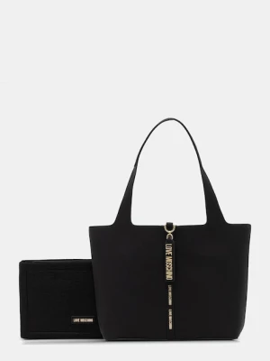 Love Moschino torebka kolor czarny JC4175PP1NLV0000