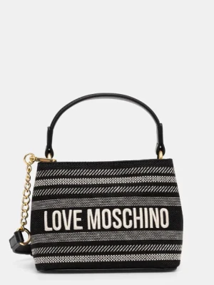 Love Moschino torebka kolor czarny JC4240PP0MKO100A