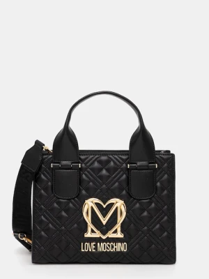 Love Moschino torebka kolor czarny JC4303PP0MK1200A