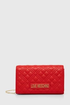 Love Moschino torebka kolor czerwony JC4079PP1LLA0000