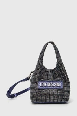 Love Moschino torebka kolor granatowy JC4044PP1LLP100A