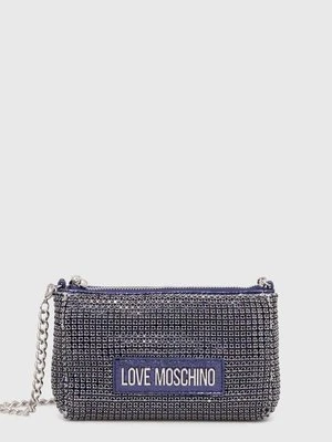 Love Moschino torebka kolor granatowy JC4046PP1LLP100A